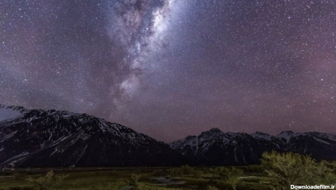 آسمان شب در نیوزیلند
