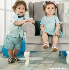 آخرین خبر | مدل لباس نوزادی برای دوقلوها