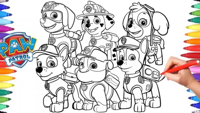 نقاشی سگ های نگهبان + رنگ آمیزی - Kids TV - تماشا