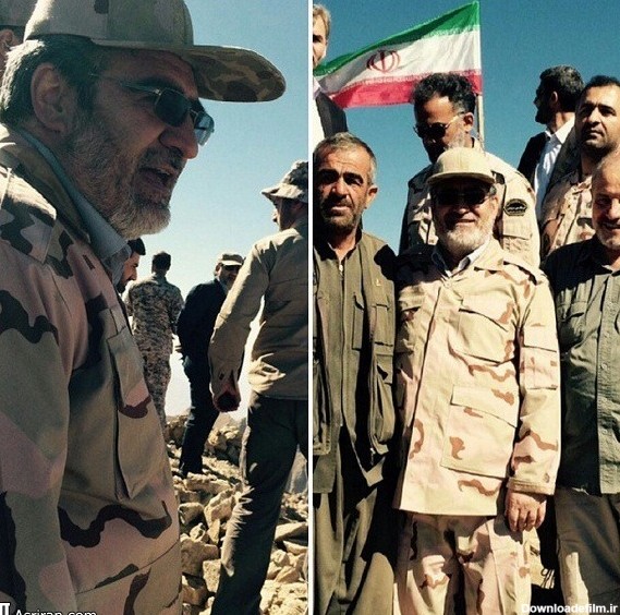 وزیر کشور لباس نظامی به تن کرد (عکس)