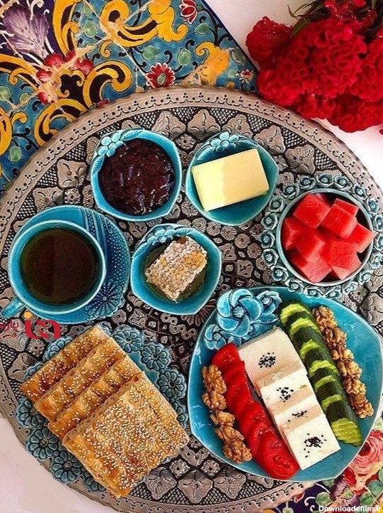 یک صبحانه ایرانی تمام عیار بچینید+عکس