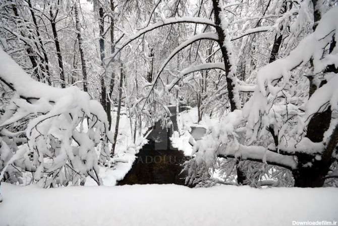 منظره زیبای زمستانی در شمال غرب ترکیه