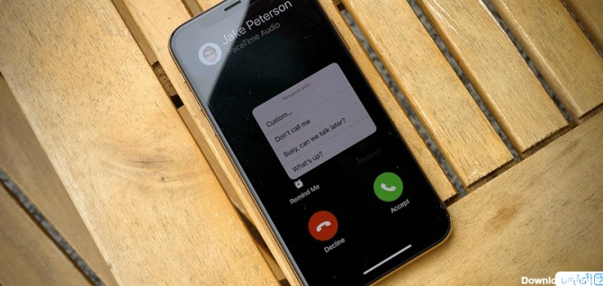 قابلیت پاسخ خودکار به تماس ایفون - تنظیمات تماس در آیفون | آی اپس