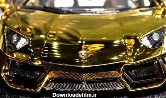 عکس ماشین مسی طلا