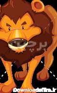 عکس کارتونی شیر سلطان جنگل | بُرچین – تصاویر دوربری شده، فایل های ...