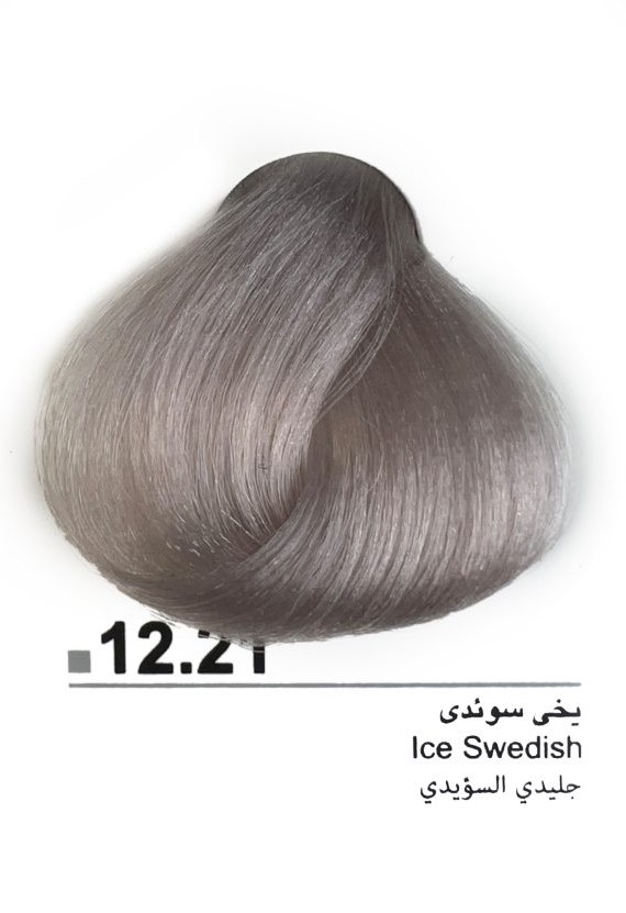 رنگ مو یخی سوئدی 12.21 دوماسی