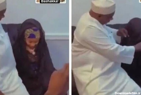 ببینید | ویدیویی جنجالی از ازدواج مرد پنجاه ساله با دختربچه 9 ساله!
