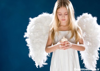 عکس فرشته کوچولو child girl angel