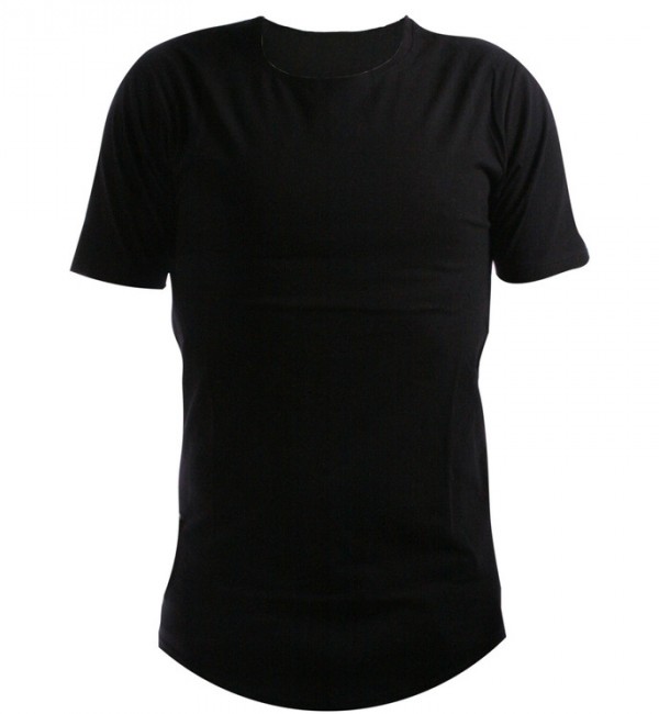 مشخصات، قیمت و خرید تیشرت مردانه ساده رنگ مشکی مدل black-002 ...