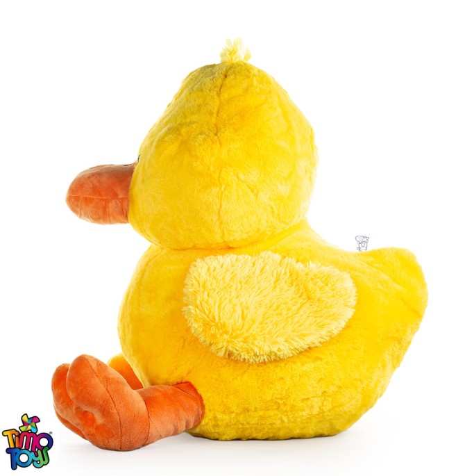 عروسک جوجه اردک بزرگ یانیک زرد رنگ گوگولی