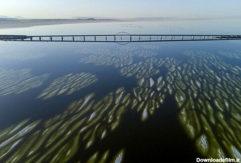 این تصاویر وخامت اوضاع دریاچه ارومیه را نشان می‌دهد