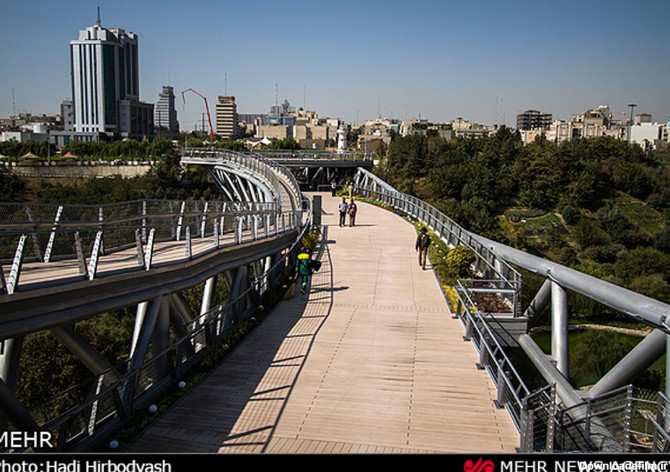 پل طبیعت در تهران/تصاویر
