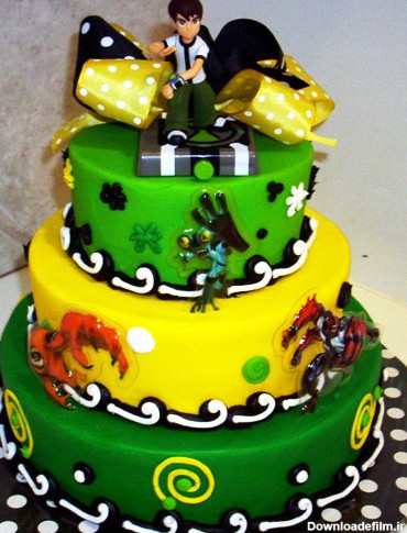مدل کیک تولد پسرانه - طرز تهیه انواع کیک تولد و شیرینی | تزیین کیک ...