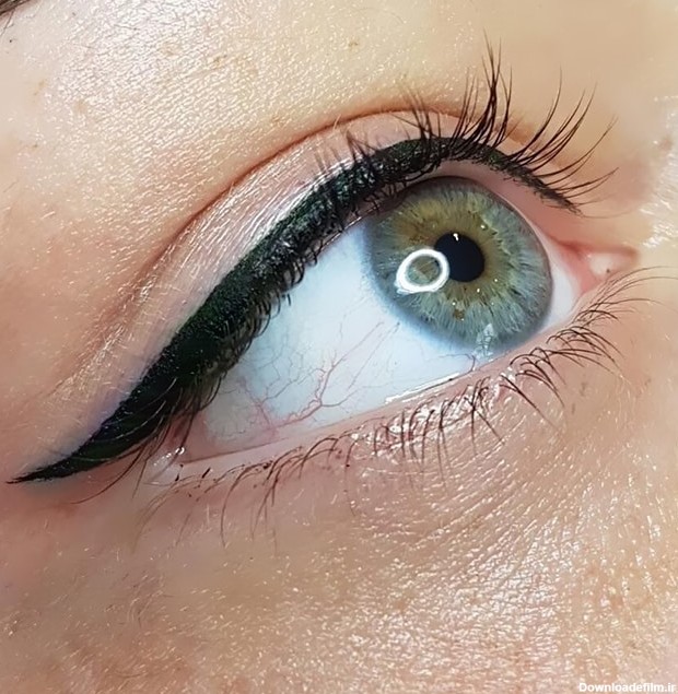 چرا خط چشم تاتو سبز و آبی می شود - زیبایی چشم خانم ها | مجله سفیر