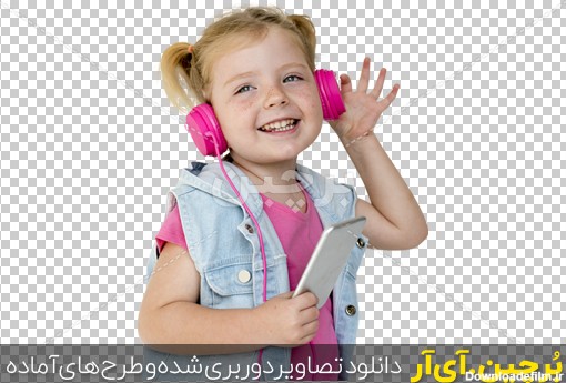 Borchin-ir-a kiid listening to the musics عکس دختربچه در حال گوش دادن به موزیک۲