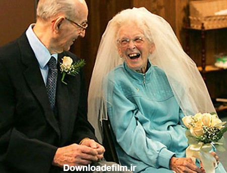 پیرترین عروس و داماد جهان + عکس