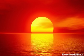 غروب آفتاب beautiful sunset