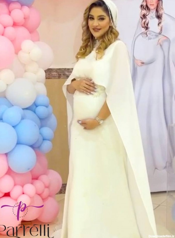 عکس لباس مجلسی برای زن باردار