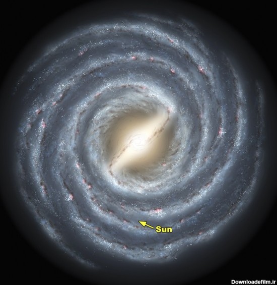 زمین کجای کهکشان راه شیری است؟ | سایت علمی بیگ بنگ