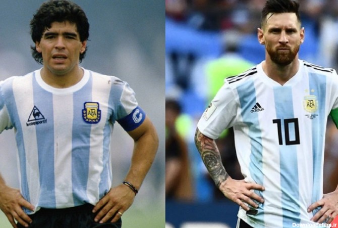 پسر مارادونا: مقایسه مسی و پدرم مقایسه انسان و آدم فضایی است | فوتبالی