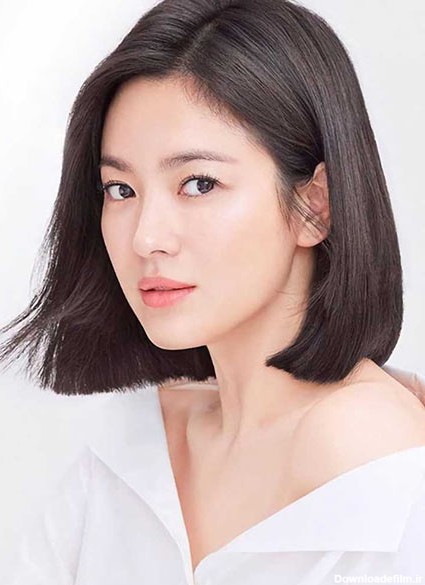 عکس مدل موی کره‌ای فرق وسط