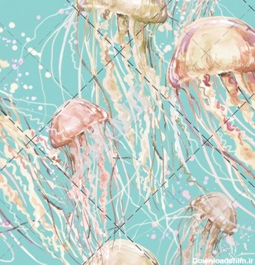 عکس نقاشی عروس دریایی