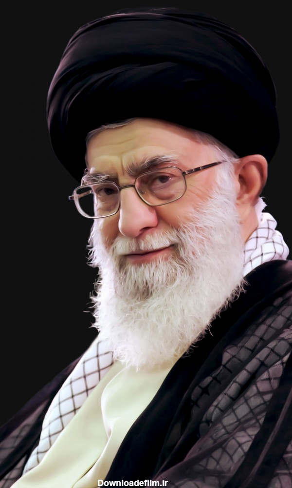 عکس چهره سید علی خامنه ای مقام معظم رهبری