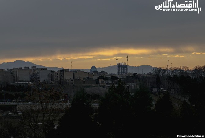 طلوع خورشید در تهران + عکس - اقتصاد آنلاین