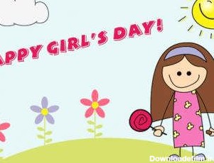 پیام انگلیسی تبریک روز دختر