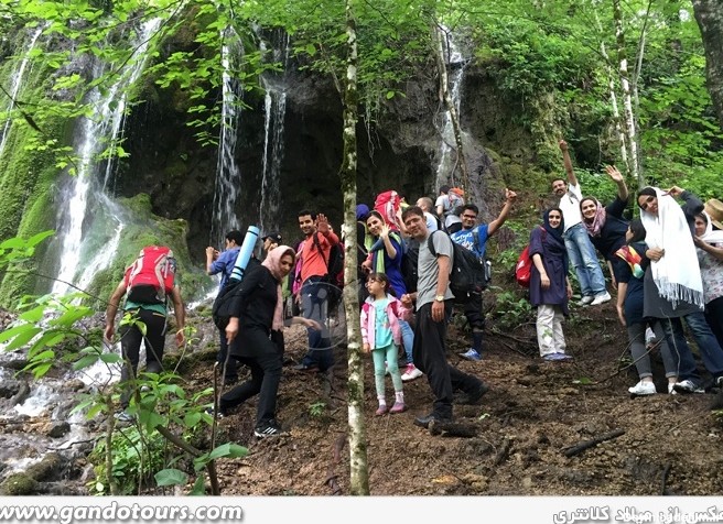 عکس ها و خاطراتی به یادماندنی از تور آبشار بولا