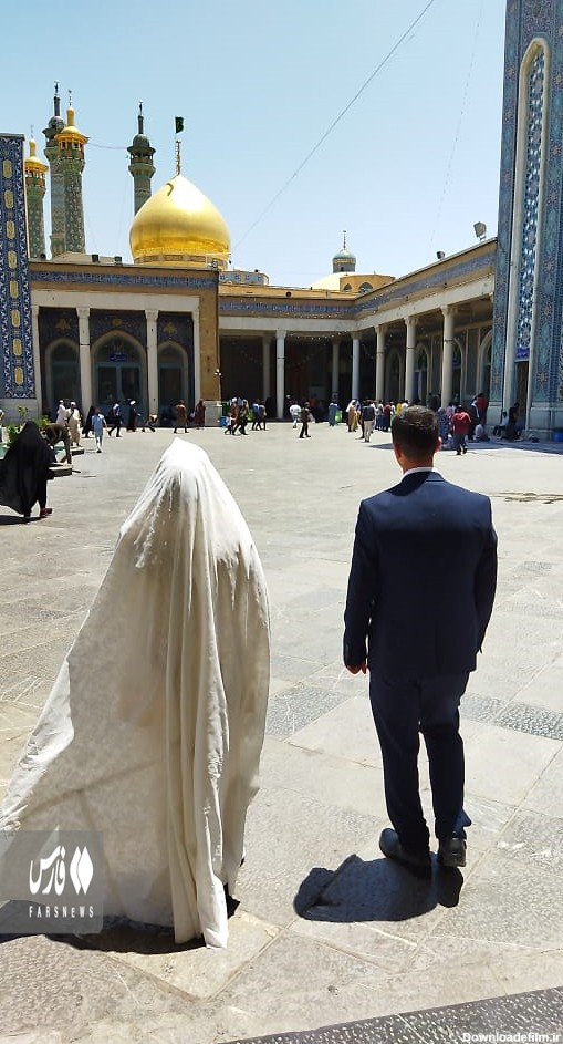 زوجی که مهمان ویژه حضرت معصومه(س) شدند! | خبرگزاری فارس