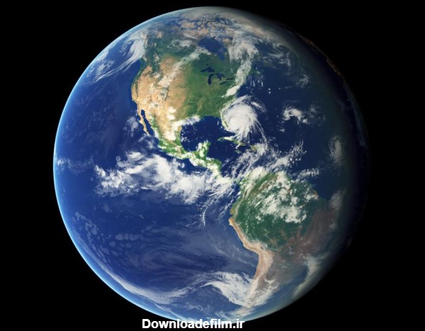 عکس کره زمین در حال چرخش - عکس نودی