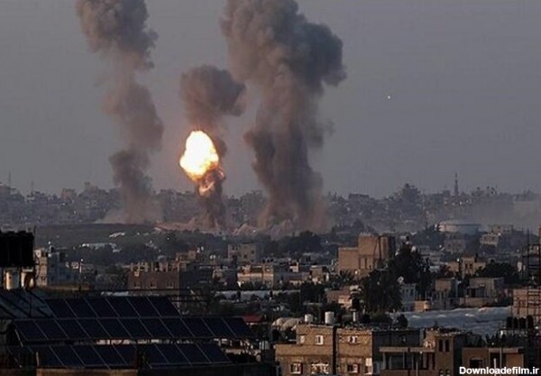 ببینید | شروع  بمباران سنگین غرب غزه توسط رژیم صهیونیستی