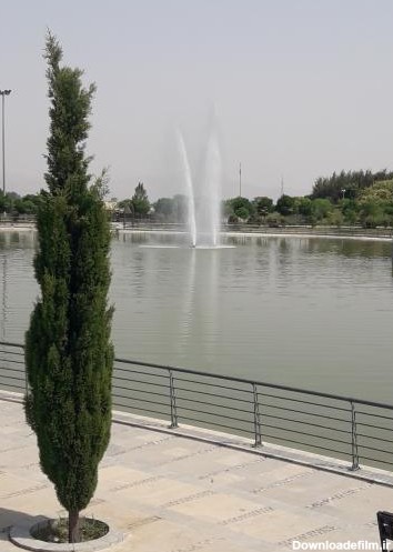 دریاچه هنر اراضی عباس آباد، تهران - نقشه نشان