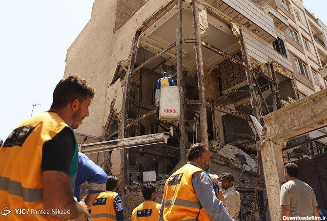 تصاویر: انفجار شدید در یک ساختمان ۳ طبقه مسکونی در جوانمرد ...