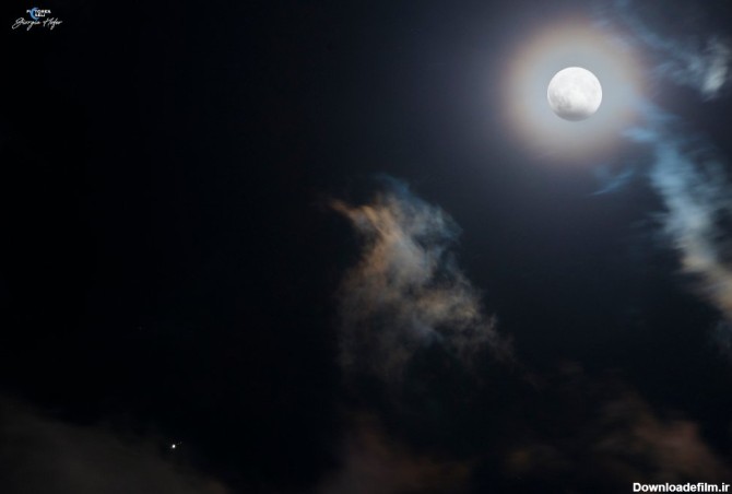 تصویر روز ناسا: مشتری در کنار مهتاب