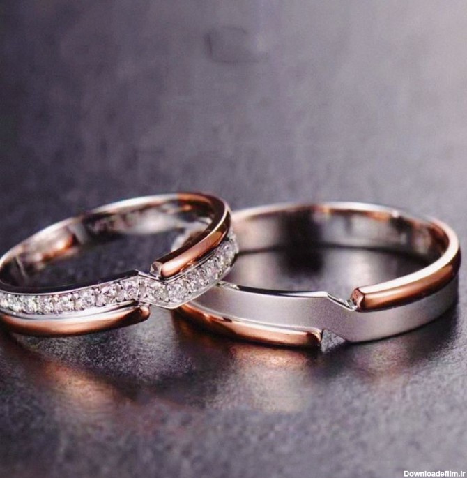 حلقه ازدواج و حلقه نامزدی