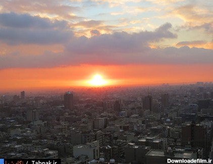 نگاه شما: غروب آفتاب در تهران - تابناک | TABNAK