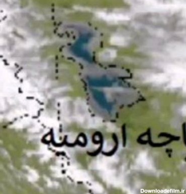فیلم علت فرار ابرها از آسمان دریاچه ارومیه ! /  هاله حرارتی در آسمان ایران !