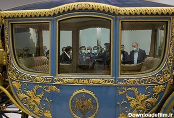 کالسکه سلطنتی (تاجگذاری) مورد استفاده جشن تاجگذاری پهلوی سفارش دربار به شرکت واگن بورگ اتریش در موزه خودروهای تاریخی ایران