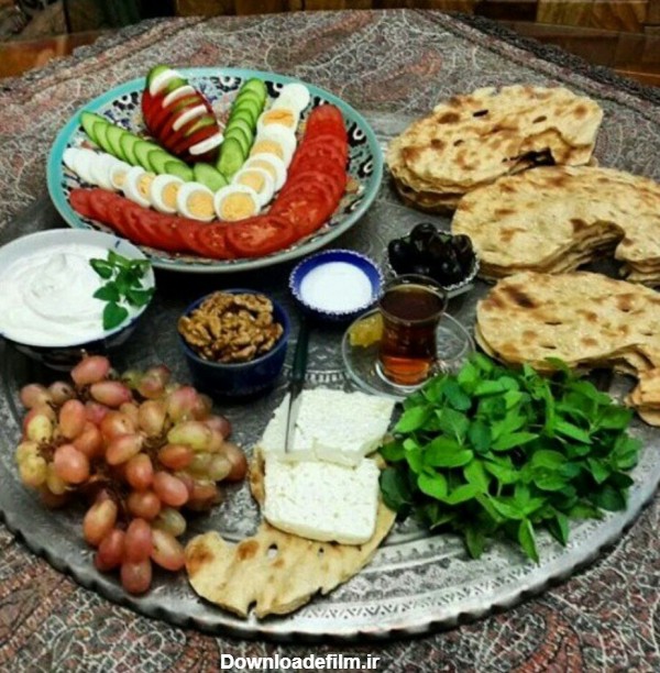 یک صبحانه ی مفصل - عکس ویسگون