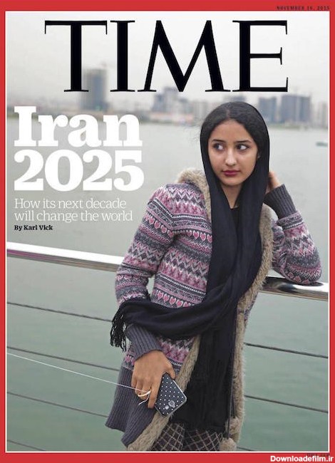 فرارو | تصویر دختر ایرانی روی مجله «تایم»