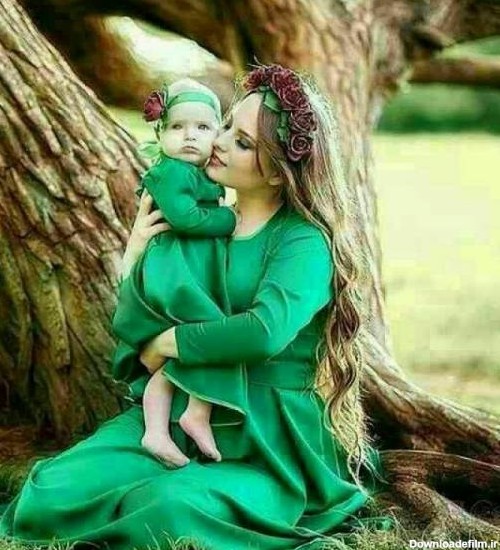 مجموعه عکس مادر دختری فانتزی با حجاب (جدید)