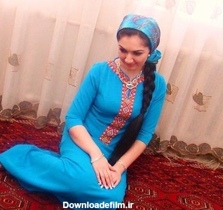 زیبایی ونجابت دختر ترکمن - عکس ویسگون