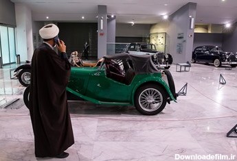 ام جی تی سی-MG TC تولید کشور انگلستان 1950 میلادی در  موزه خودروهای تاریخی ایران