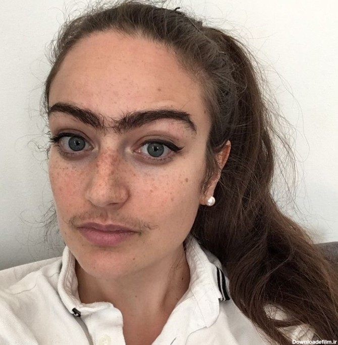 این زن برای یک سال موهای صورت خود را اصلاح نکرد+عکس