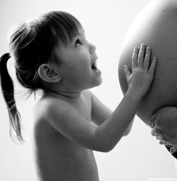 عکاسی مادر و فرزند ( عکاسی بارداری ) | استودیو بنسای