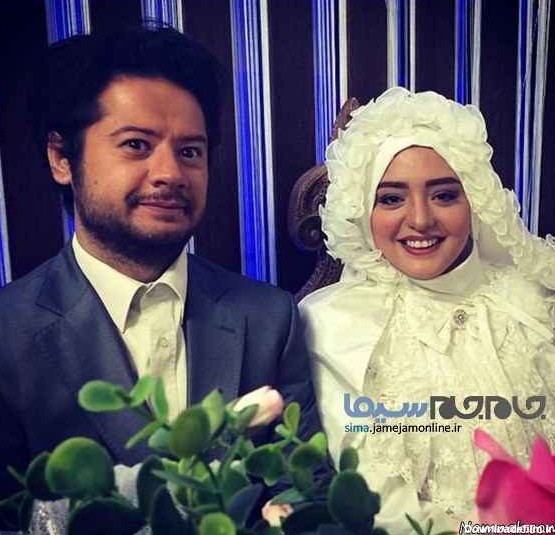عروسی نرگس محمدی و علی صادقی! + عکس