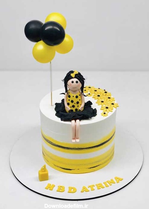 ۴۰ عکس کیک تولد جدید لاکچری و ساده با شیکترین مدل های تزیین