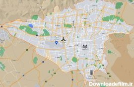 نقشه تهران 1402 + تمام مناطق با کیفیت بالا